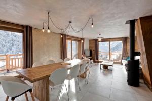 Lodge 10 personnes proche pistes et commerces belle vue