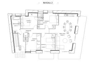 Appartements Lodge 10 personnes proche pistes et commerces belle vue : photos des chambres