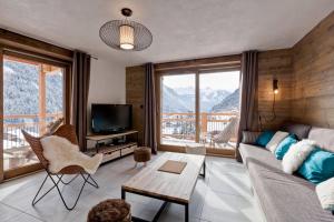 Appartements Lodge 10 personnes proche pistes et commerces belle vue : photos des chambres