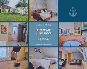 Maisons de vacances La Villa Marine*Familiale et Conviviale : Maison 5 Chambres