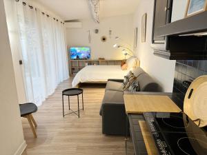 Appartements Charmant studio climatise a 200m de la plage : photos des chambres