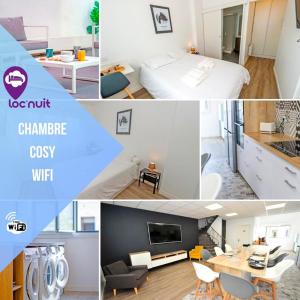 B&B / Chambres d'hotes Loc'Nuit - Chambres Tout Confort - Hyper Centre AGEN : photos des chambres