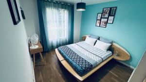 Appartements Luxurious Apartment Private Parking 25 MN to Paris : photos des chambres