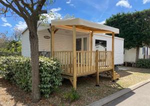 Campings Mobil home pour 6, pres de la mer, dans un camping 4 etoiles a 20min de Montpellier. : photos des chambres