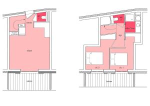 Appartements Appartement neuf et cosy, 4 personnes, 2 chambres - NEIGES05 : photos des chambres