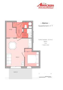 Appartements Appartement style montagne, 4 personnes, 1 chambre, 1 coin montagne - ALPINA07 : photos des chambres