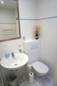 Panoramablick und den Strand direkt vor der Tür