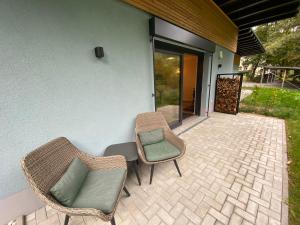 Luxuriöses Ferienapartment A2 mit umzäunten Garten, 55qm