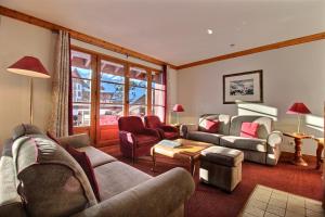 ARC 1950 - Appartement 10 personnes Duplex Cheminée - ski aux pieds - Sauna, Hammam, Jacuzzi