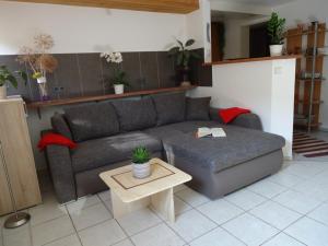 Ferienhaus Baier im Sourterrain mit Terrasse und Speckstein Ofen für gemütliche Stunden am Kamin