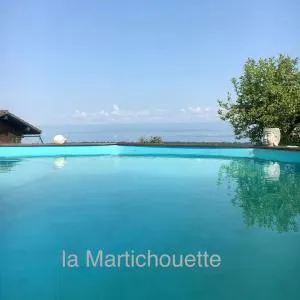 La Martichouette Chambres dans Maison vue sur Lac - Anthy