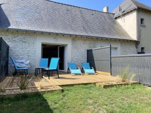 Maisons de vacances Maison calme avec jardin prive, 4 couchages, proche de La Baule - FR-1-245-176 : Maison de Vacances