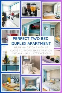 Excellent Maidstone City Centre 2 Bed Flat with Fast Wi-Fi - Allington