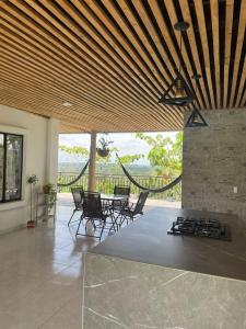 Cabaña Campestre con Piscina en la Hacienda Nápoles