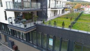 Apartament Czarna Perła z dużym tarasem NA Dachu 75m2 , PROJEKTOR ,garaż podziemny