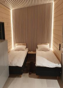 Scandinavian lakeside cottage