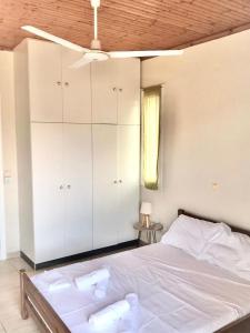 Les Oliviers Villa with Sea view on Petani Beach
