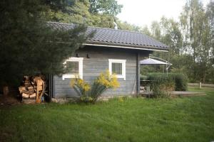 Saunowisko w Krągu - domy Niebieski i Żółty