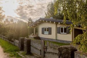 Saunowisko w Krągu - dom Krąg