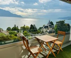 Magnifico studio sul lago Lemano - Territet