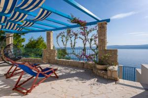 Seafront Villa Azzurro with heated pool