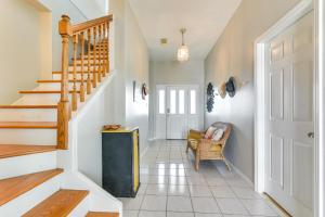 Waterfront Freeport Home Deck and Private Boat Dock