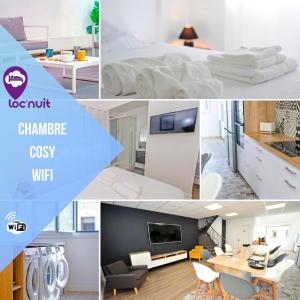 B&B / Chambres d'hotes Loc'Nuit - Chambres Tout Confort - Hyper Centre AGEN : photos des chambres