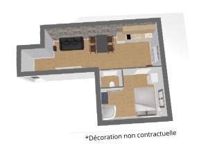 Jacobin-centre ville-paisible-2 couchages