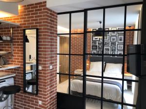 Appartements Appartement Hainaut Paris XIXeme- Tout Equipe! : Appartement 1 Chambre