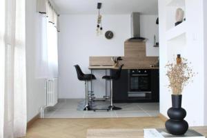 Appartements Cocon Perret - Plage du Havre - Design & Moderne : photos des chambres