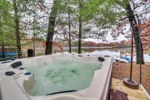 Lakefront Wisconsin Cottage with Dock and Hot Tub! - Pound