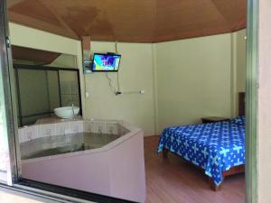 Cabaña De Montaña Con Jacuzzi