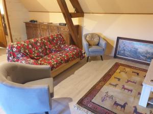 Maisons de vacances Grande maison bucolique Beauval Chateaux : photos des chambres