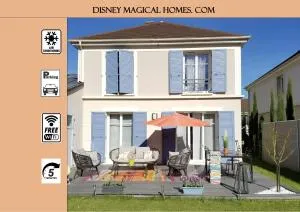 Air-conditionned villa, 5 min to the park - DISNEY MAGICAL HOMES, PARIS - Coupvray