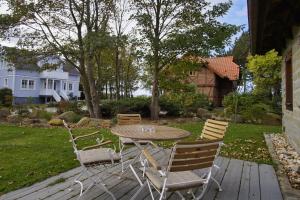 moderne Ferienwohnung mit Kamin, Sauna, Terrasse - Ferienhaus Stenhuus FeWo 01