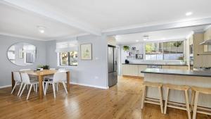 Large family house with a pool and easy walk to beach and village