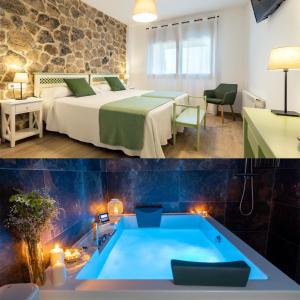 obrázek - Apartamentos rurales Posada de Monfragüe con jacuzzi