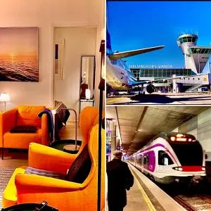 To LuxStudio MINERVAsuite From Helsinki Airport 6 min, to City 27min, FreeParking in Kivistöin Kivistö - Kurkijärvi