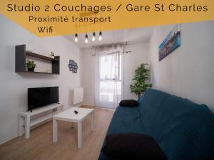 Appartement tout équipé à 5 min de la gare St Charles