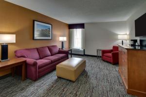 King Suite with Sofa Bed room in Drury Inn & Suites Evansville East
