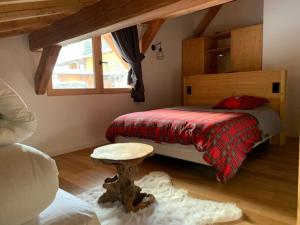 megeve demi quartier chalet 12 p