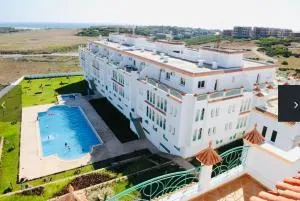 Lujoso apart.vacacional achakar playa& piscina wifi !! - Mediouna