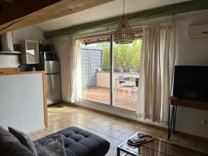 Appartements Duplex lumineux sur gde TERRASSE, BALNEO double, parking prive : photos des chambres