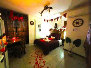 Appartements Studio 19 cosy avec jacuzzi et jardinet privatifs : photos des chambres