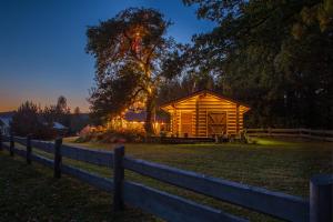 Saunowisko w Krągu - domy Niebieski i Żółty