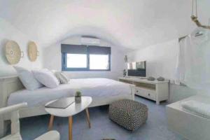 Jaccuzzi Romantic Suite in Firostefani,sea view!