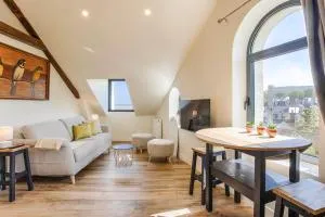 Beau L.O.F.T. sous les toits - vue sur mer 2 à 4 personnes - Résidence la Vague - 乌尔加特