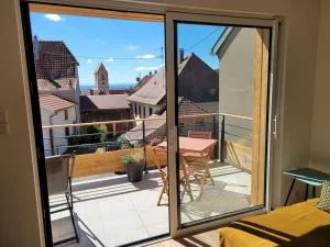 Appartement au coeur du Village avec terrasse - Berrwiller