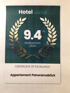 Appartement Panoramablick