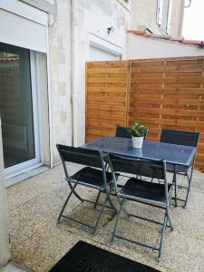 Appartements Maison avec courette - 4 pers - Wifi et Linge inclus : Appartement 1 Chambre